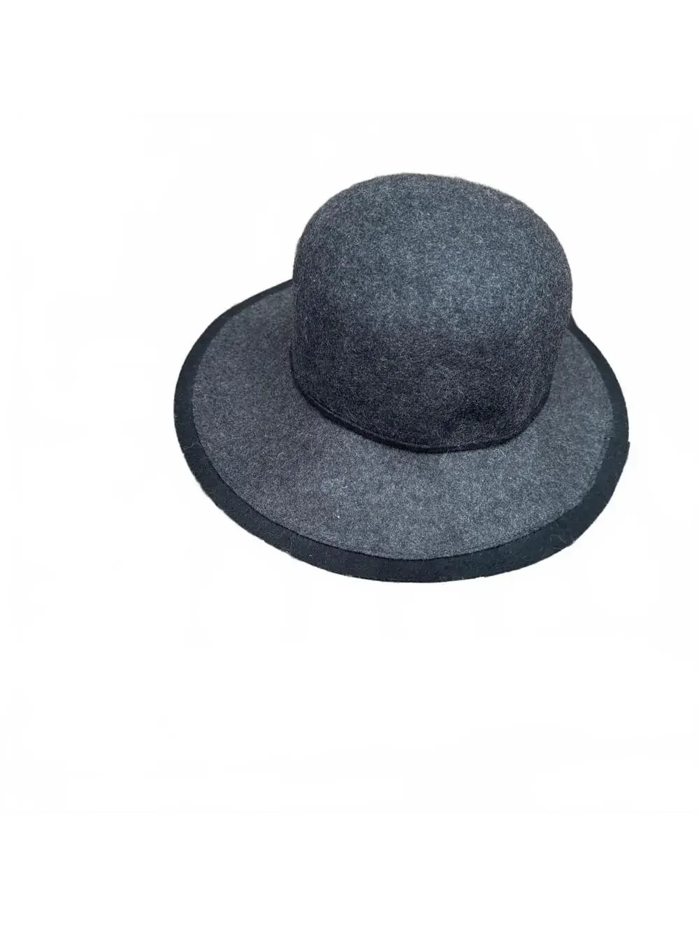 Callanan Black Felt Wool Pret A Porter Hat black gray